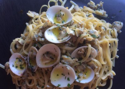 Spaghetti vongole La Scala